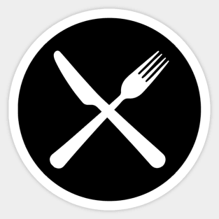 Cutlery Sticker